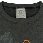NCAA (Delta) - Grey Auburn Tigers Crew Neck Sweatshirt 1990s Large Vintage Retro