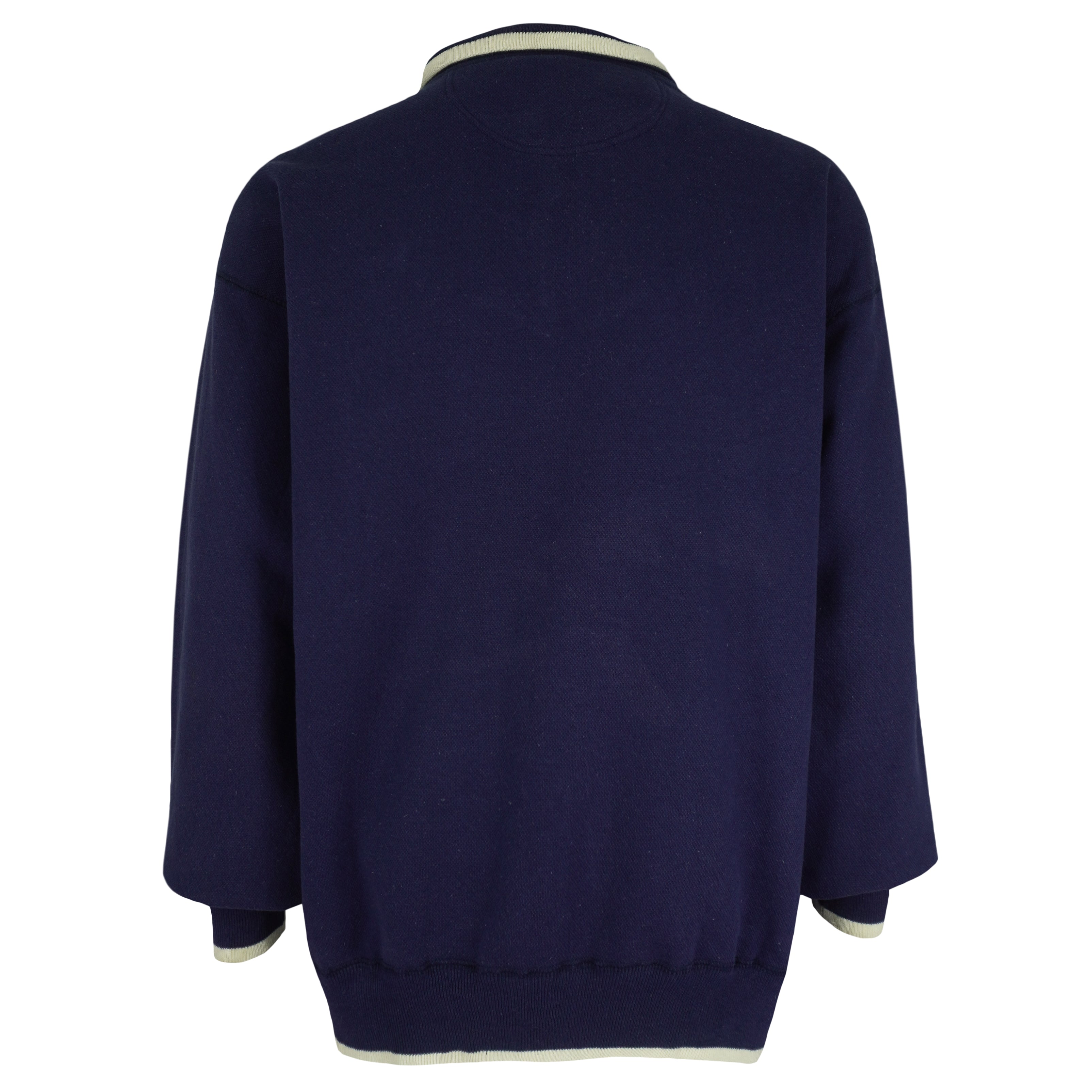 MLB (Pro Player) - Seattle Mariners 1/4 Zip Sweatshirt 1990s Large Vintage Retro Baseball