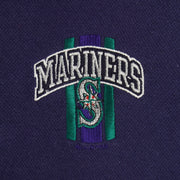 MLB (Pro Player) - Seattle Mariners 1/4 Zip Sweatshirt 1990s Large Vintage Retro Baseball