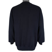 NCAA (Bike) - Michigan Wolverines Big Logo Crew Neck Sweatshirt 1990s Large Vintage Retro