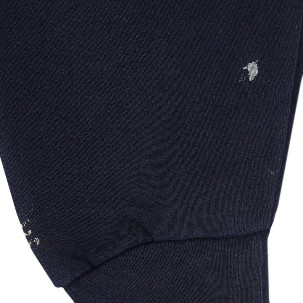 NCAA (Bike) - Michigan Wolverines Big Logo Crew Neck Sweatshirt 1990s Large Vintage Retro