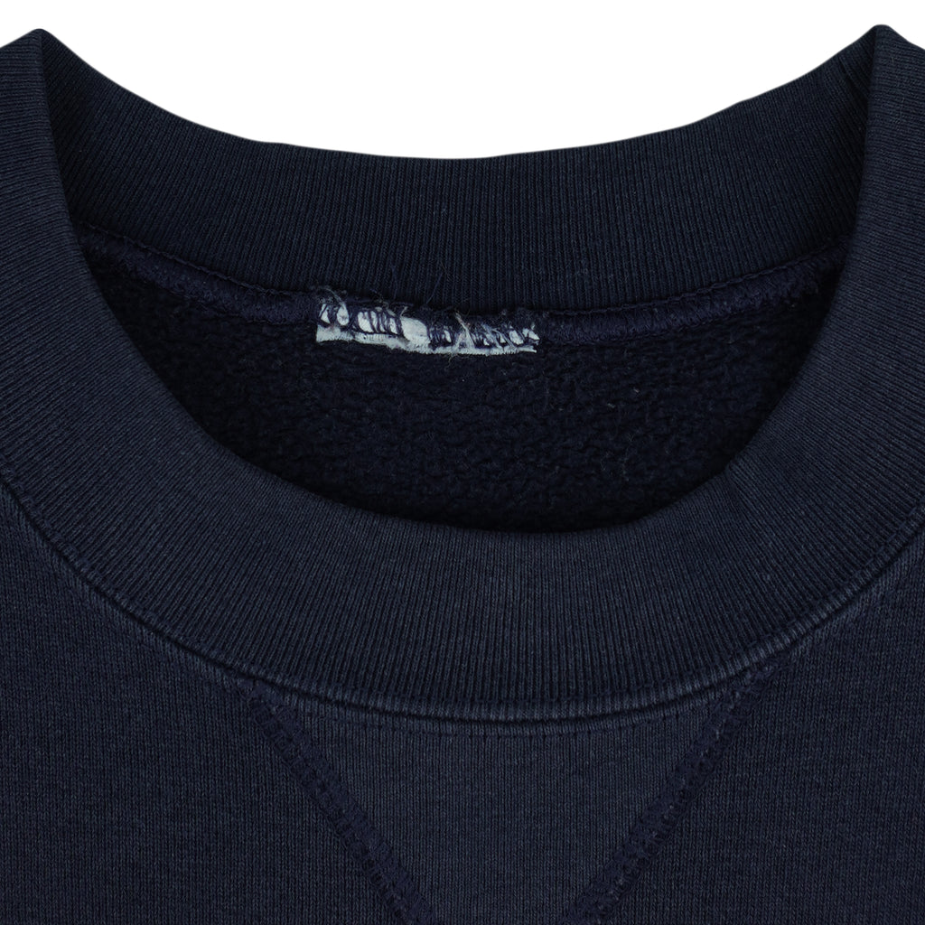 NCAA (Bike) - Michigan Wolverines Big Logo Crew Neck Sweatshirt 1990s Large Vintage Retro