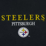 NFL (Salem) - Pittsburgh Steelers Embroidered Crew Neck Sweatshirt 1990s Large Vintage Retro Football