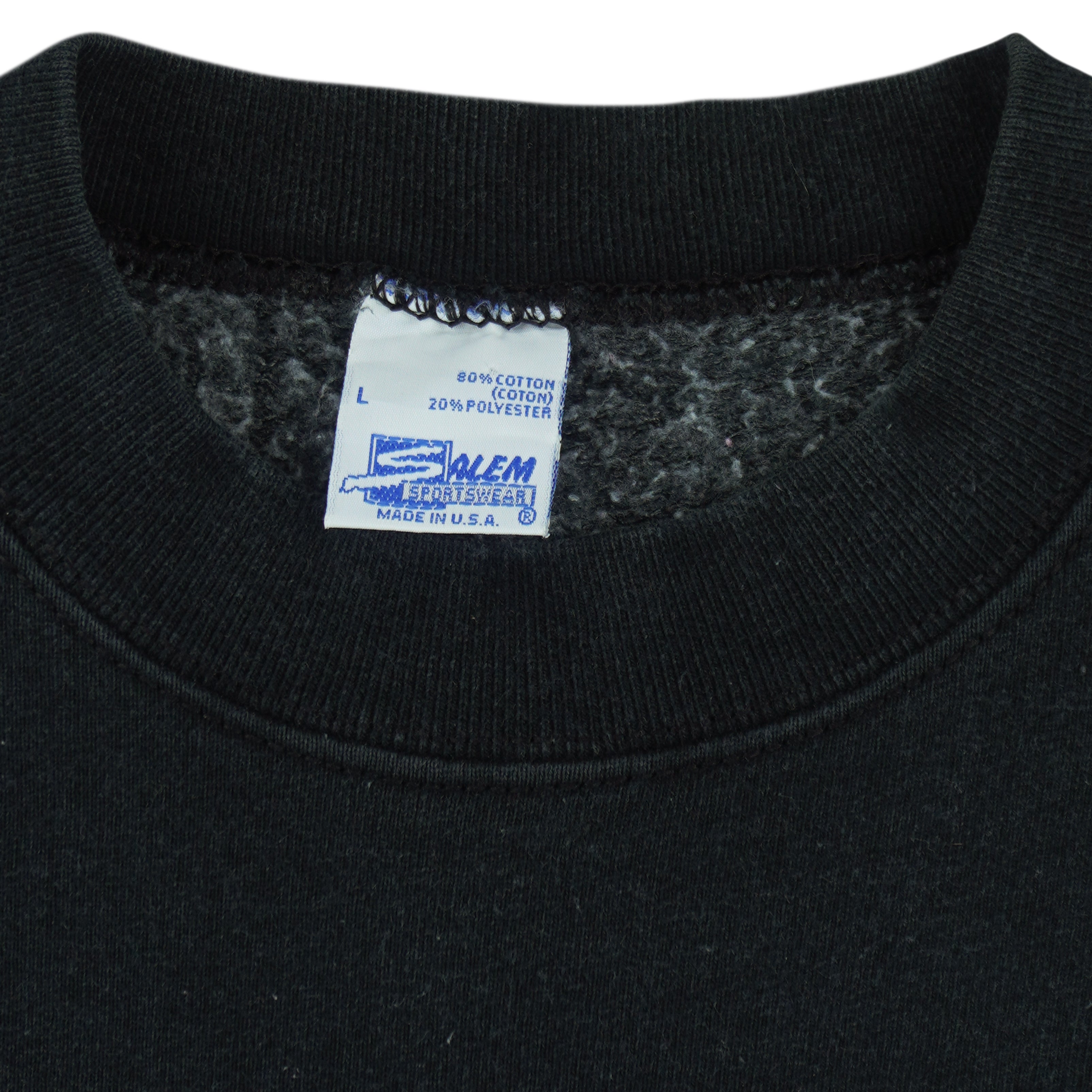 NFL (Salem) - Pittsburgh Steelers Embroidered Crew Neck Sweatshirt 1990s Large Vintage Retro Football