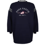 NASCAR (Team Caliber) - Mark Martin No. 6 Crew Neck Sweatshirt 2000s Large Vintage Retro