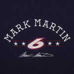 NASCAR (Team Caliber) - Mark Martin No. 6 Crew Neck Sweatshirt 2000s Large Vintage Retro