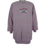Vintage (Sansegal) - Yellowstone Embroidered Sweatshirt 1990s X-Large
