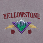 Vintage (Sansegal) - Yellow Stone Embroidered Sweatshirt 1990s X-Large Vintage Retro