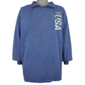 Vintage (Phoenix) - USA Monterey 1/4 Zip Sweatshirt 1990s Large To X-Large Vintage Retro