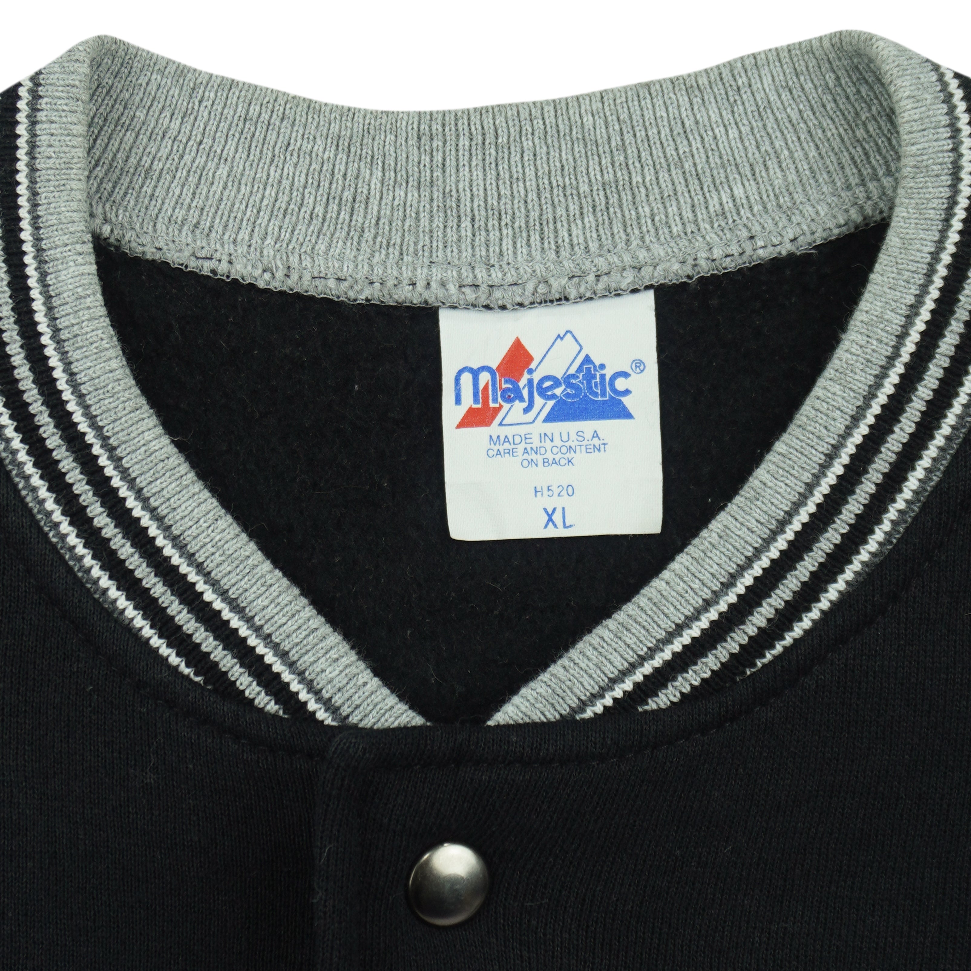 NFL (Majestic) - Pittsburgh Steelers Button-Up Jacket 1990s X-Large Vintage Retro Football