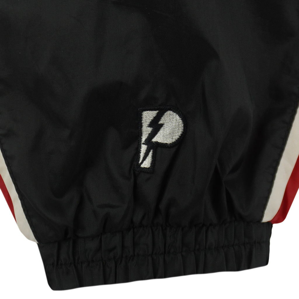 NHL (Pro Player) - New Jersey Devils Zip-Up Windbreaker 1990s X-Large Vintage Retro Hockey