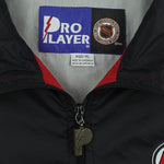 NHL (Pro Player) - New Jersey Devils Zip-Up Windbreaker 1990s X-Large Vintage Retro Hockey