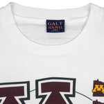 NCAA (Galt Sand) - Minnesota Golden Gophers Single Stitch T-Shirt 1990s Large Vintage Retro