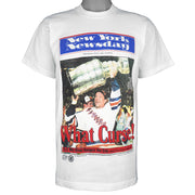 NHL - New York Rangers Stanley Cup Front Pages T-Shirt 1994 Large Vintage Retro Hockey