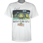 Budweiser (Short Hills Tee) - Frogs Bud-Weis-Er T-Shirt 1995 X-Large