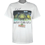 Budweiser (Short Hills Tee) - Frogs Bud-Weis-Er T-Shirt 1995 X-Large