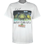 Budweiser (Short Hills Tee) - Frogs Bud-Weis-Er T-Shirt 1995 X-Large