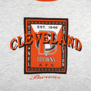 NFL (CS) - Cleveland Browns AFC Champions Crew Neck Sweatshirt 1990s Large Vintage Retro Football