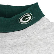 NFL - Green Bay Packers Embroidered Turtleneck Sweatshirt 1990s Medium Vintage Retro Football