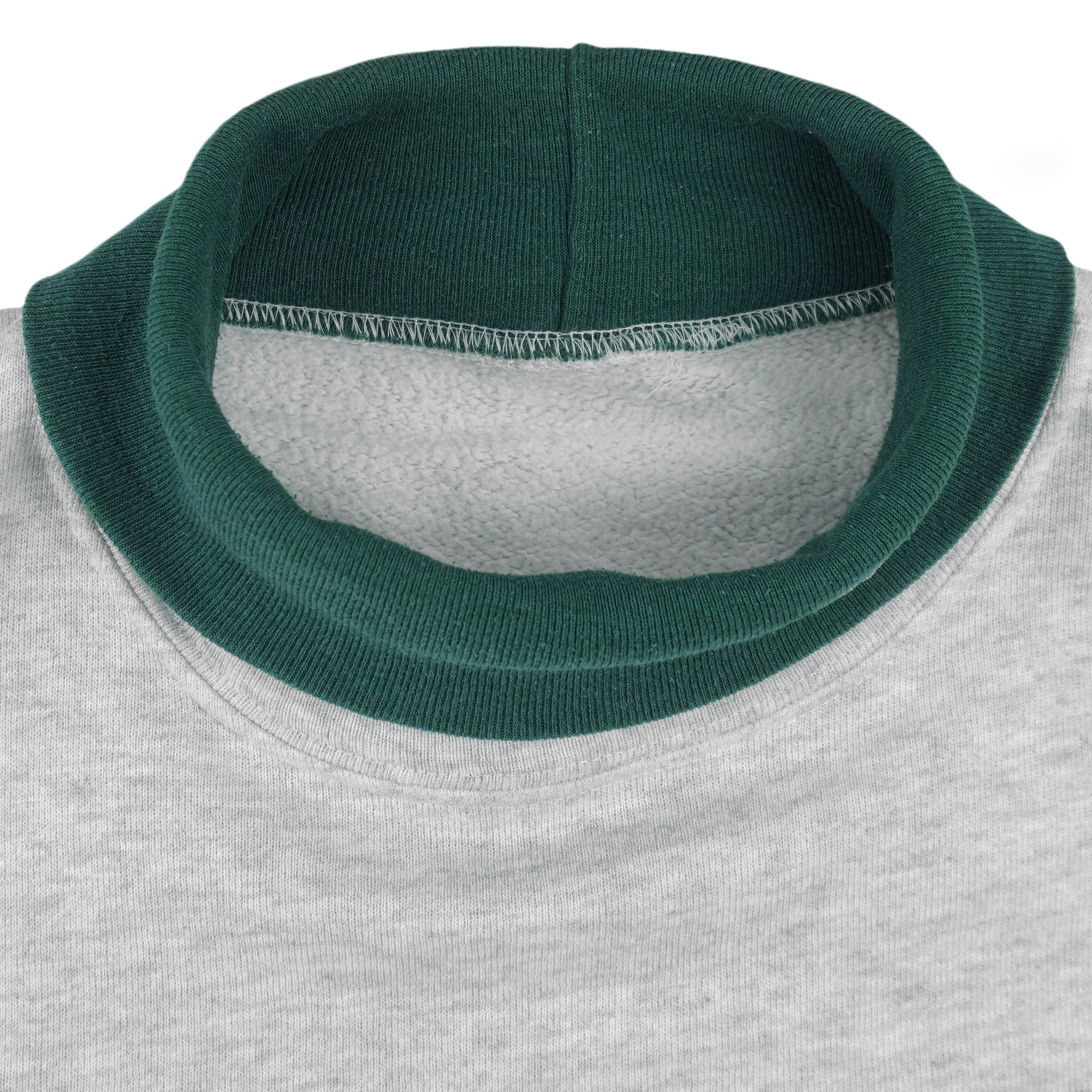 NFL - Green Bay Packers Embroidered Turtleneck Sweatshirt 1990s Medium Vintage Retro Football