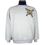 MLB (Majestic) - Milwaukee Brewers Turtleneck Sweatshirt 1990s Medium Vintage Retro Baseball