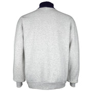 MLB (Majestic) - Milwaukee Brewers Turtleneck Sweatshirt 1990s Medium Vintage Retro Baseball