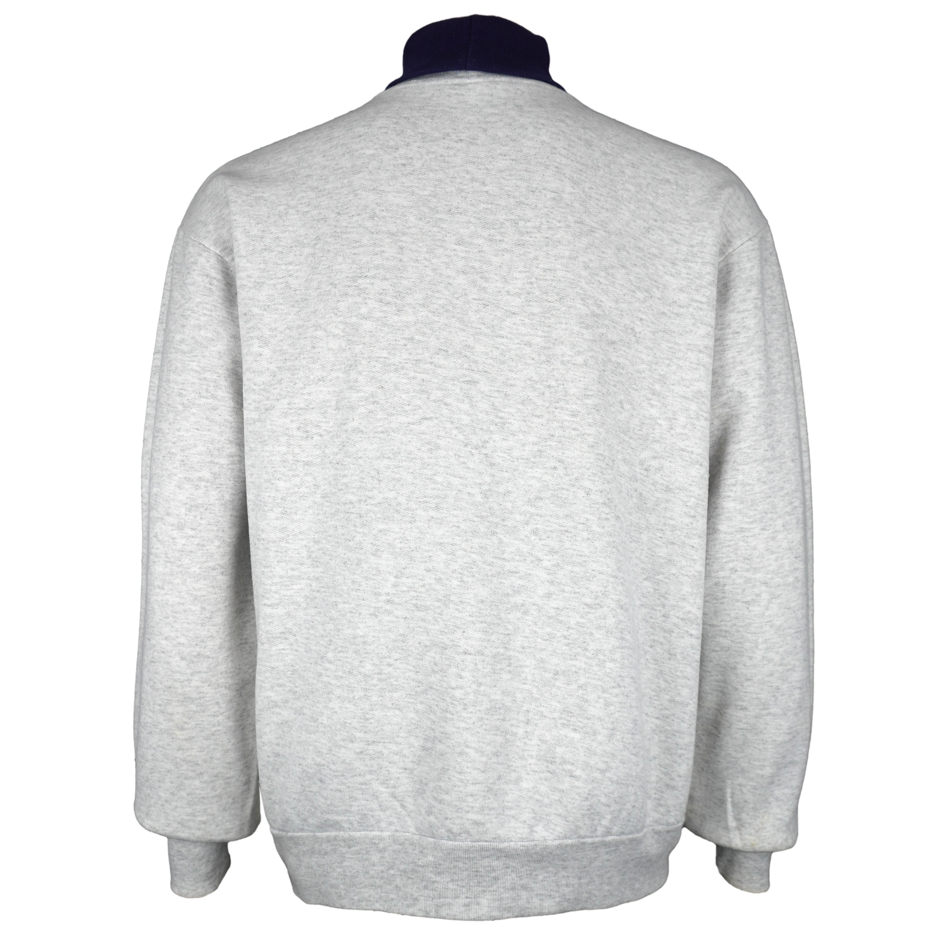 MLB (Majestic) - Milwaukee Brewers Turtleneck Sweatshirt 1990s Medium Vintage Retro Baseball