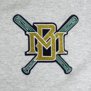 MLB (Majestic) - Milwaukee Brewers Turtleneck Sweatshirt 1990s Medium Vintage Retro Baseball