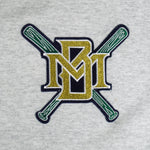MLB (Majestic) - Milwaukee Brewers Turtleneck Sweatshirt 1990s Medium Vintage Retro Baseball