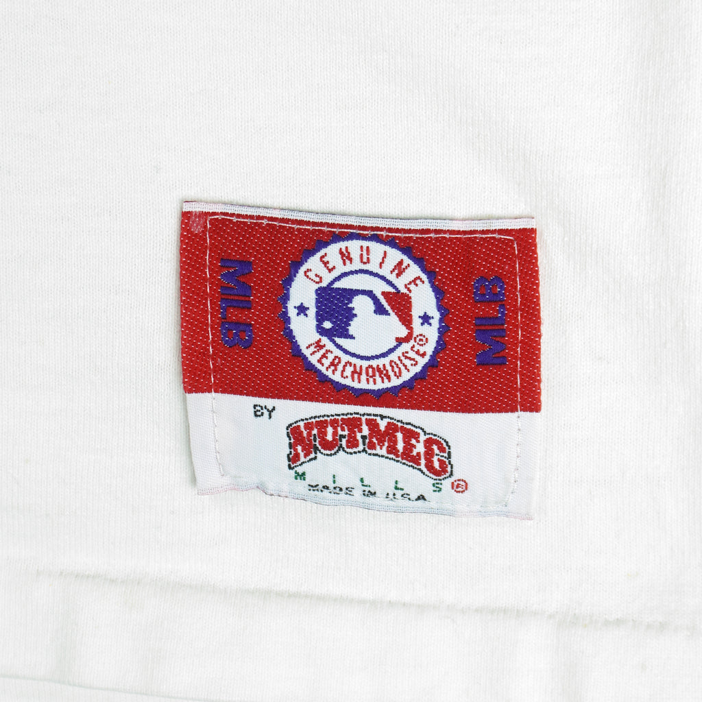 MLB (Nutmeg) - Toronto Blue Jays American League Champions T-Shirt 1991 X-Large Vintage Retro Baseball