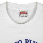MLB (Nutmeg) - Toronto Blue Jays American League Champions T-Shirt 1991 X-Large Vintage Retro Baseball
