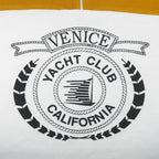 Vintage - Venice Yacht Club California 1/4 Zip Sweatshirt 1990s Medium Vintage Retro