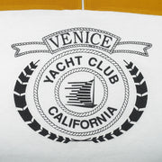 Vintage - Venice Yacht Club California 1/4 Zip Sweatshirt 1990s Medium Vintage Retro