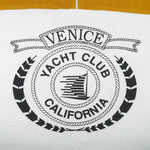 Vintage - Venice Yacht Club California 1/4 Zip Sweatshirt 1990s Medium Vintage Retro