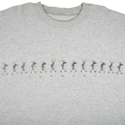 Vintage - Vermont Trekking Mooses Crew Neck Sweatshirt 1990s Large Vintage Retro