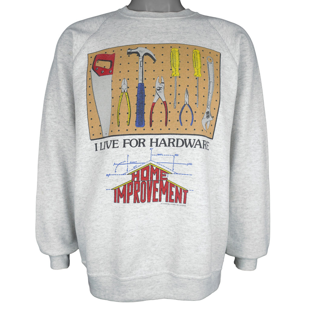 Vintage (Santee) - Home Improvement Crew Neck Sweatshirt 1990s X-Large Vintage Retro