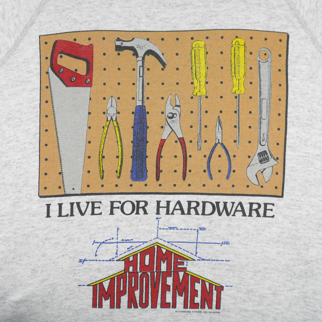 Vintage (Santee) - Home Improvement Crew Neck Sweatshirt 1990s X-Large Vintage Retro