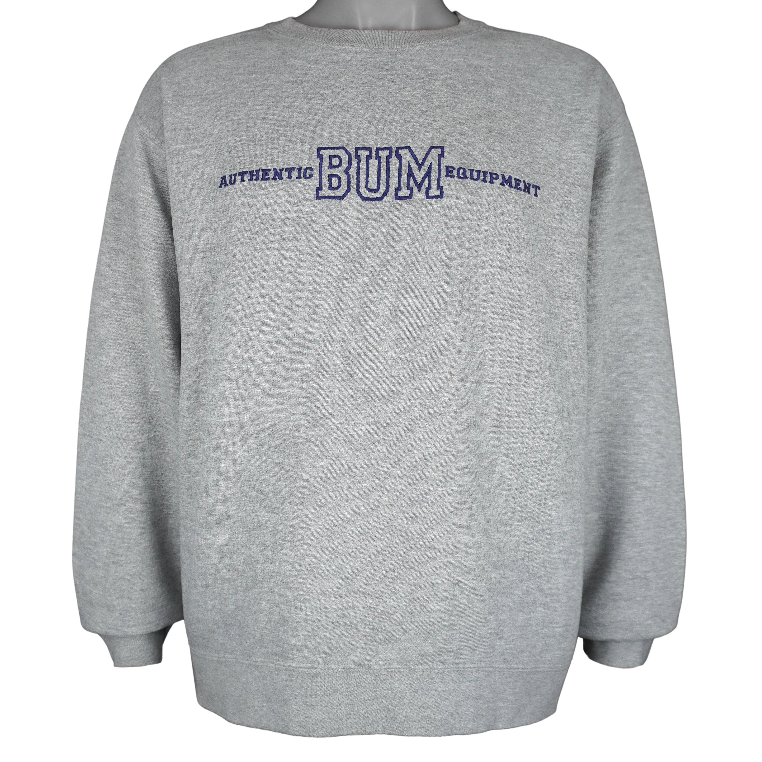 Vintage (BUM) - Authentic BUM Equipment Crew Neck Sweatshirt 1990s Medium Vintage Retro