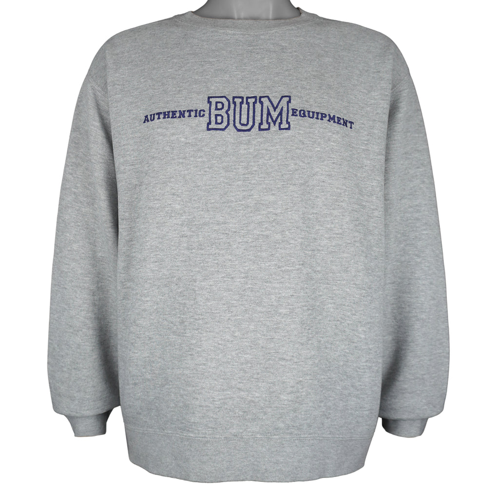 Vintage (BUM) - Authentic BUM Equipment Crew Neck Sweatshirt 1990s Medium Vintage Retro