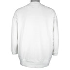 Vintage (ESPRIT) - White Spell-Out Crew Neck Sweatshirt 1990s Large Vintage Retro