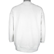 Vintage (ESPRIT) - White Spell-Out Crew Neck Sweatshirt 1990s Large Vintage Retro