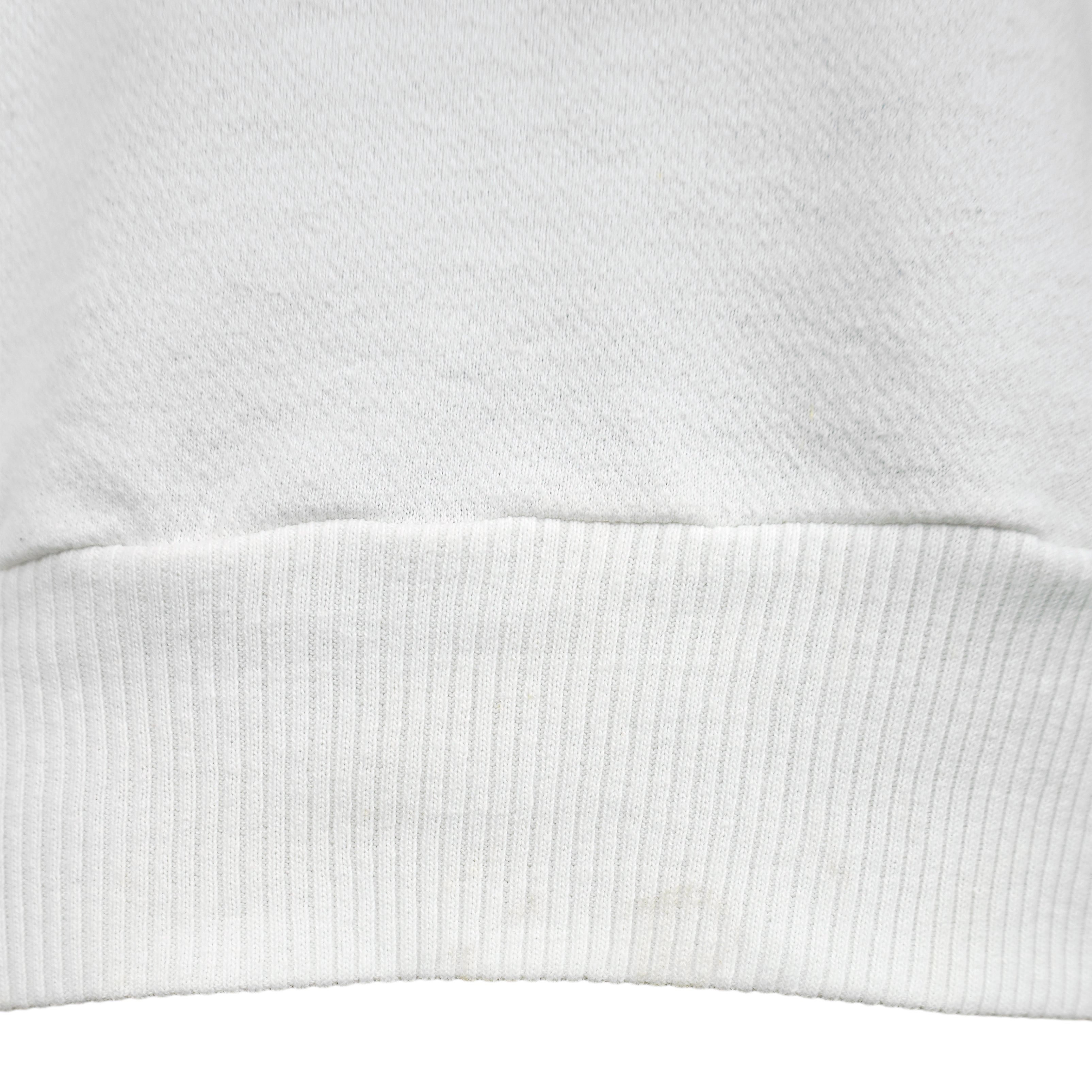 Vintage (ESPRIT) - White Spell-Out Crew Neck Sweatshirt 1990s Large Vintage Retro