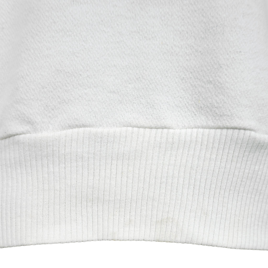 Vintage (ESPRIT) - White Spell-Out Crew Neck Sweatshirt 1990s Large Vintage Retro
