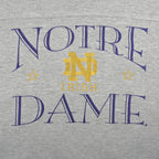 NCAA (Nutmeg) - Grey Notre Dame Fighting Irish Sweatshirt 1990s XX-Large Vintage Retro