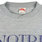 NCAA (Nutmeg) - Grey Notre Dame Fighting Irish Sweatshirt 1990s XX-Large Vintage Retro