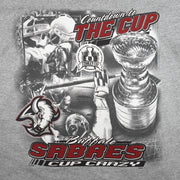 NHL (Lee) - Buffalo Sabres Stanley Cup Champions T-Shirt 1999 Medium Vintage Retro Hockey