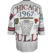 NBA (Long Gone) - Chicago Bulls NBA World Champions T-Shirt 1993 Large Vintage Retro Basketball