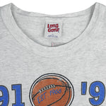 NBA (Long Gone) - Chicago Bulls NBA World Champions T-Shirt 1993 Large Vintage Retro Basketball