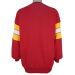 NFL (Legend) - Kansas City Chiefs Big Logo Crew Neck Sweatshirt 1990s Large Vintage Retro Football