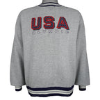 Vintage (JCPenney) - USA Olympic Games Embroidered Sweatshirt 1990s Medium Vintage Retro